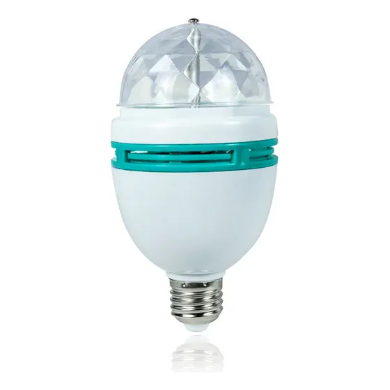 Bombillos Led De Discoteca Giratorio Rosca Universal