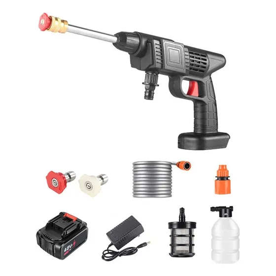 Hidrojet Recargable Portátil Inalámbrico Alta Presión 48v