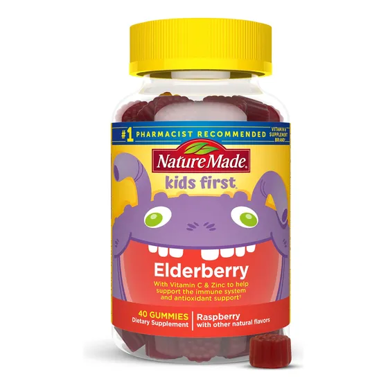 Suplemento Nature Made Kids First Saúco 40 Gomitas