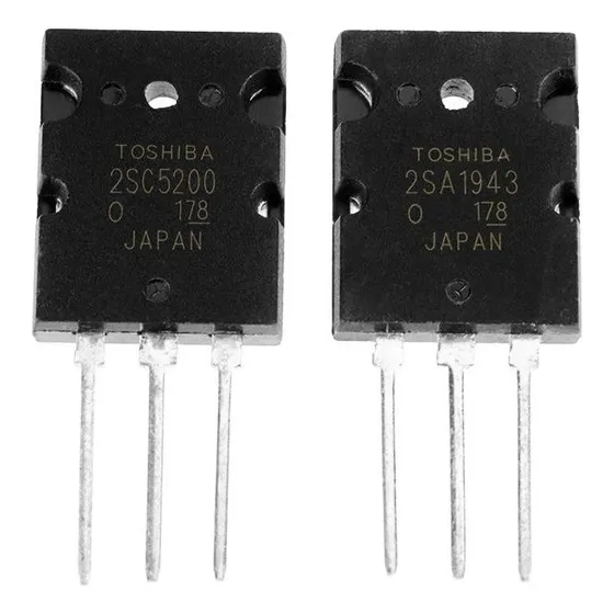 Par Transistor Potencia Toshiba 2sa1943 + 2sc5200