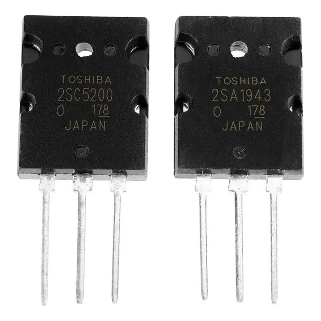 Par Transistor Potencia Toshiba 2sa1943 + 2sc5200