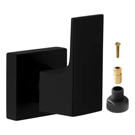 Acabamento De Registro Barcelona Padrão Docol Preto Fosco Preto/fosco