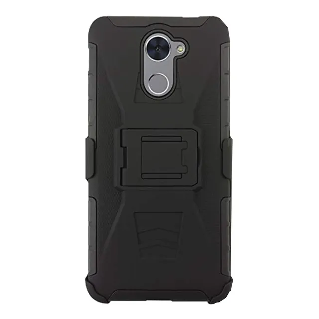 Funda Clip Protector Uso Rudo Para Huawei Gw Metal