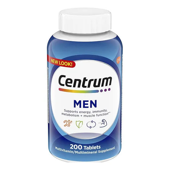 Multivitamínico Supplement Centrum Men 200 Comprimidos