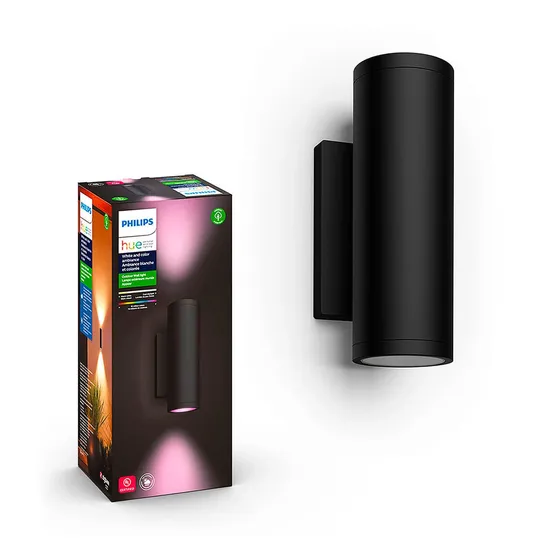 Apliqué Philips Hue Bifocal Appear 8w Luz Rgb Cdo A Fr Ip44