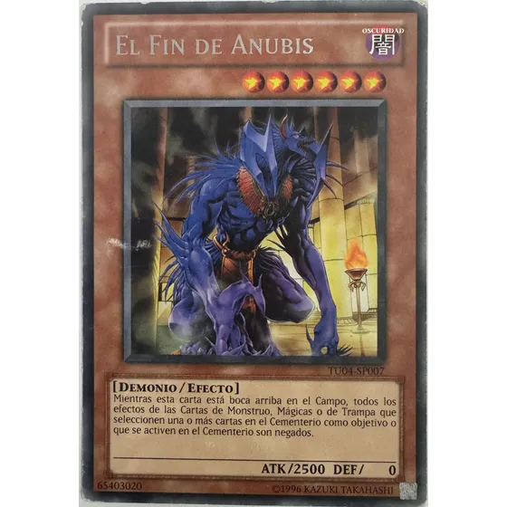 Yugioh! El Fin De Anubis Tu04-sp007