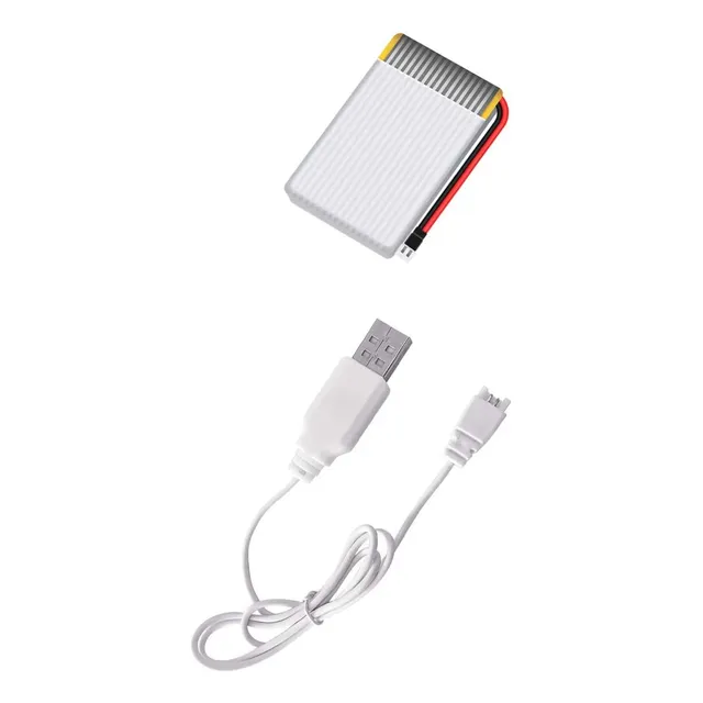 Hasakee Bateria Recargable 1pcs Y Cargador Usb Para Q9c Dron