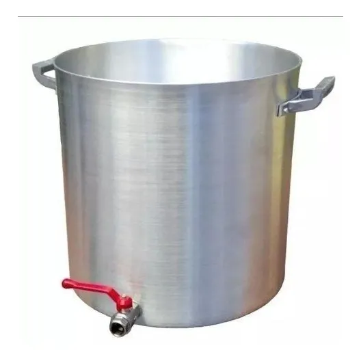 Olla 26 L C/canilla Tapa Aluminio Para 20 L Cerveza Artes.