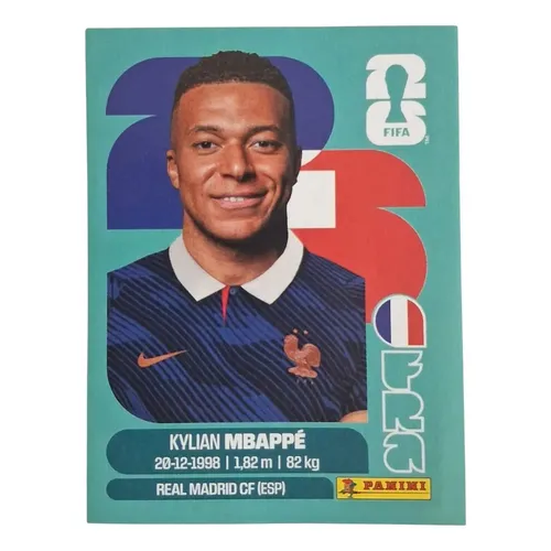 モデル フランス代表エンバペ　2026 Figurinha Fra20 Kylian Mbappé Copa Do Mundo 2026 | Parcelamento