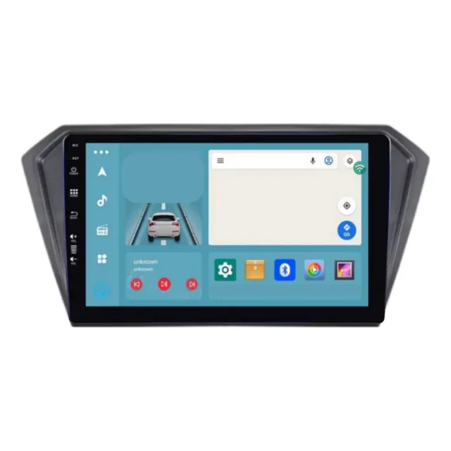 Radio 9 Pulgad Android Auto Carplay Gol Voyage Saveiro +2016 Negro