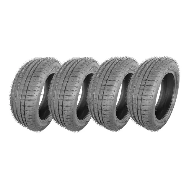 Kit 4 Pneu 215/50/17 Remold Com Vipal E Garantia +4 Bicos