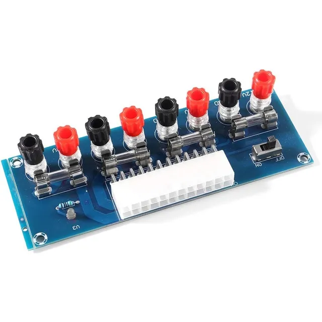 Placa Adaptadora P Fuente D Poder Atx, 4 Salidas De Voltaje
