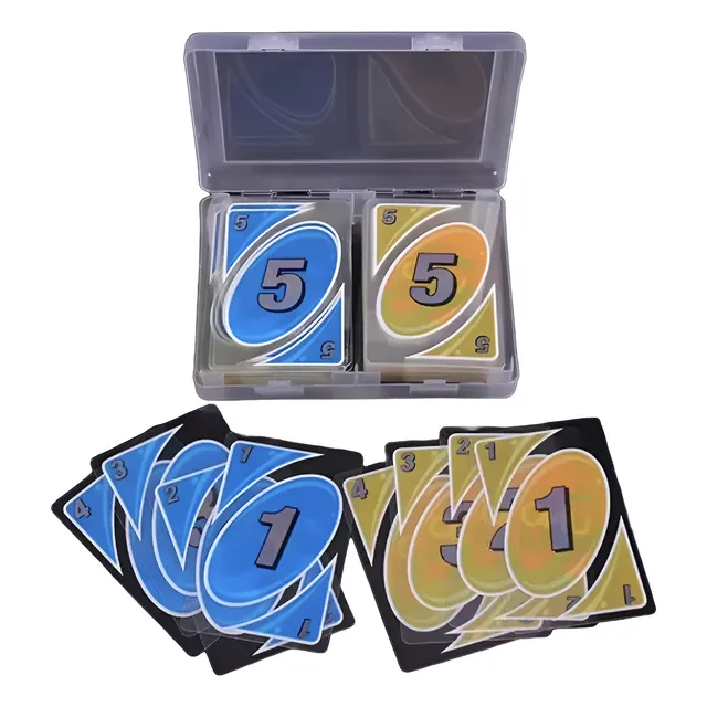 Juego De Mesa Cartas Uno H20 Impermeable Resistente Al Agua