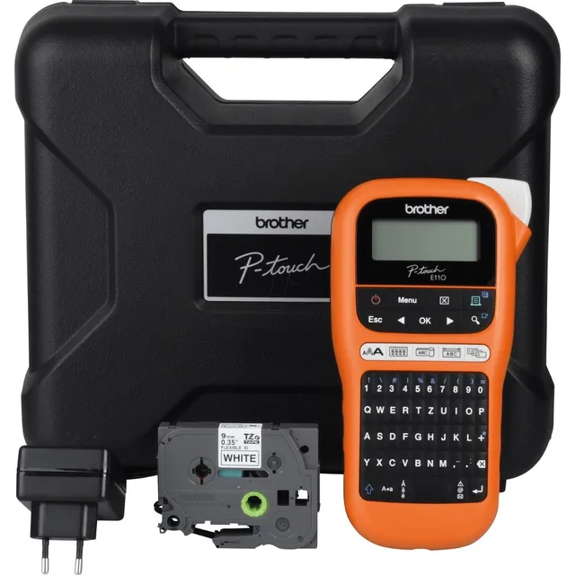 Rotuladora Portátil Brother Pt-e110vp, Batería Recargable 