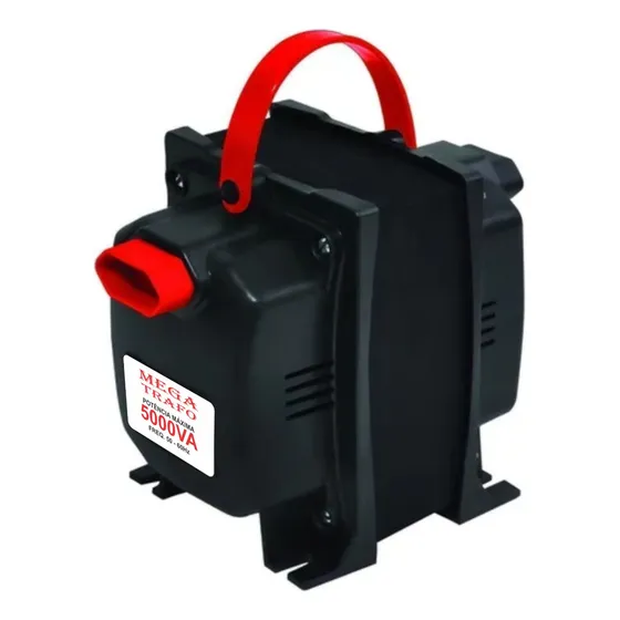 Mega Autotransformador 5000va Bivolt Para Ar Até 18000btus Conversor 110v ou 220v