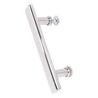 Tirador De Puerta Corredizo De Vidrio De Acero Inoxidable En Tirador De Puerta Corredizo De Vidrio De Acero Inoxidable En