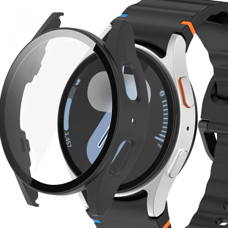 Correa Sport Para Galaxy Watch 7 6 5 + Case +vidrio Templado Correa Sport Para Galaxy Watch 7 6 5 + Case +vidrio Templado