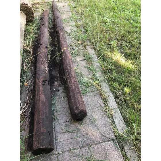 Postes De Quebracho De Alambrado 2 Unidades En Buen Estado