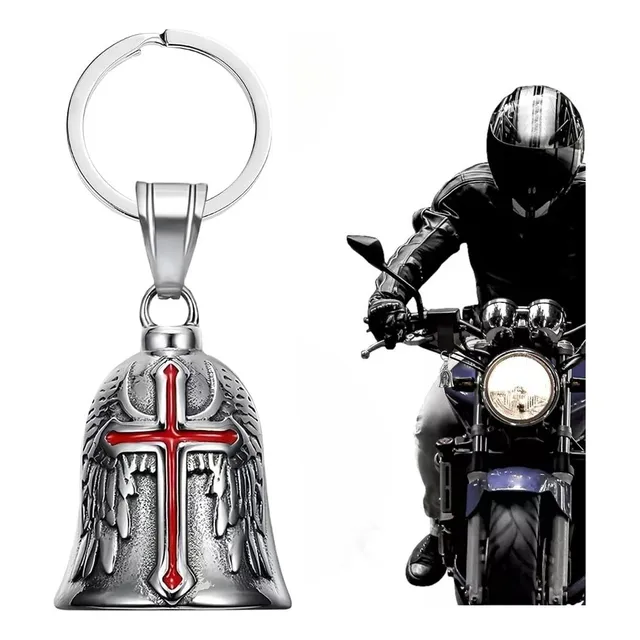 Campana Amuleto Moto Protección Guardián Biker Suerte Regalo