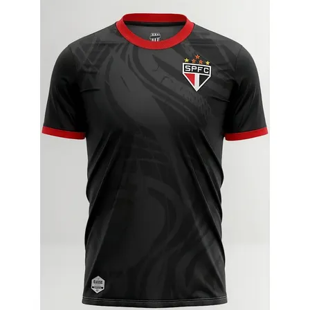 Camisa São Paulo Preta Oficial Licenciada