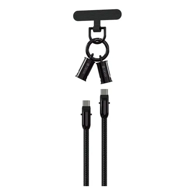 Cable Correa 2 En 1 Usb-c A Usb-c Pd 60w - Cover Company