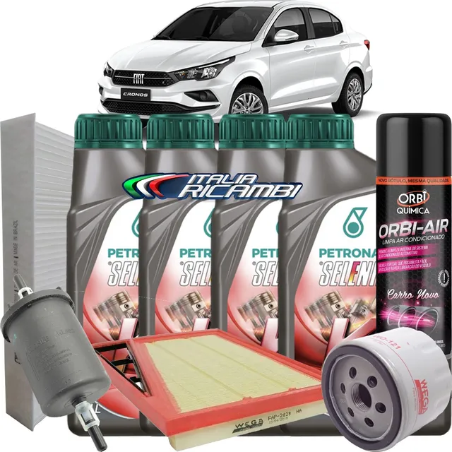 Kit Revisao 0w20 Fiat Cronos 1.3 2018 2019 2020 2021 2022
