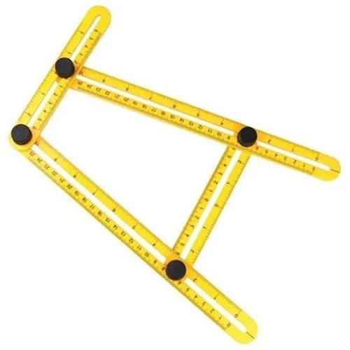 Regua Medidora Esquadro Multi Angulo 5213 Titanium