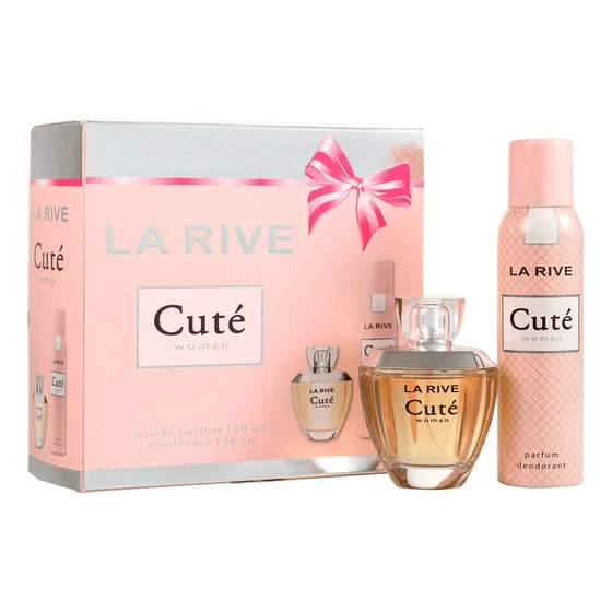 La Rive Kit Cute 100ml + Desodorante 150ml