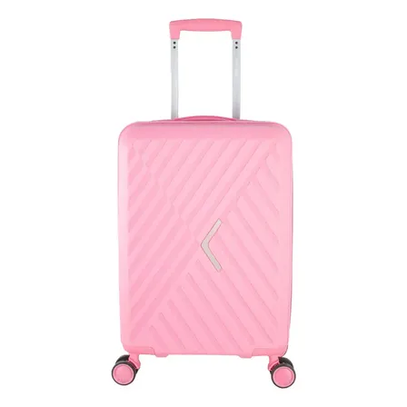 Mala De Viagem Bordo 10kg Boomerang - Swissland Rosa Listras
