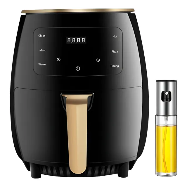 Freidora Aire Sin Aceite 6 Litros 2400w Alta Gama Lcd Pro