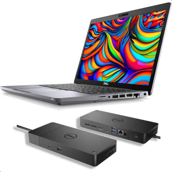 Notebook Dell Latitude 5410 I5 10a 16gb 256gb + Dock Wd19tbs