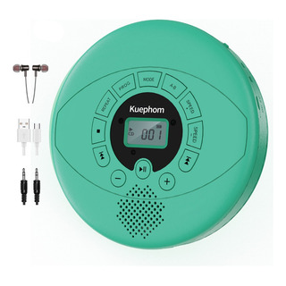 Reproductor De Cd Portátil, Recargable, Discman, Con Auricul Reproductor De Cd Portátil, Recargable, Discman, Con Auricul