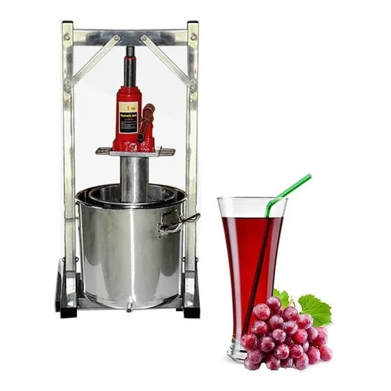 Exprimidor Uvas Vino 22l Trituradora Frutas Gata Tecnodeliv