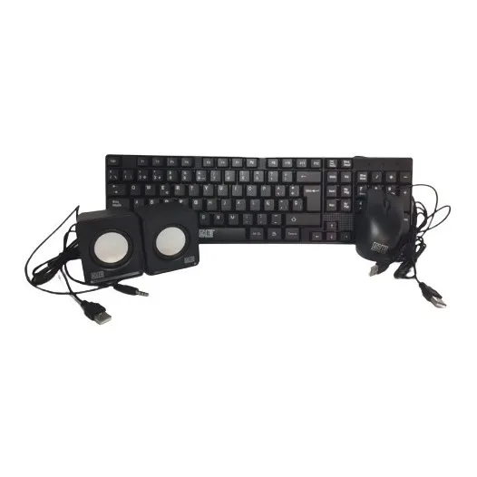 Combo Teclado, Mouse Y Cornetas Para Pc