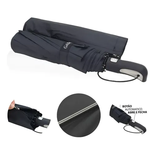 Zx Automatic Umbrella With Uv Protection - Durable Keel | MercadoLivre
