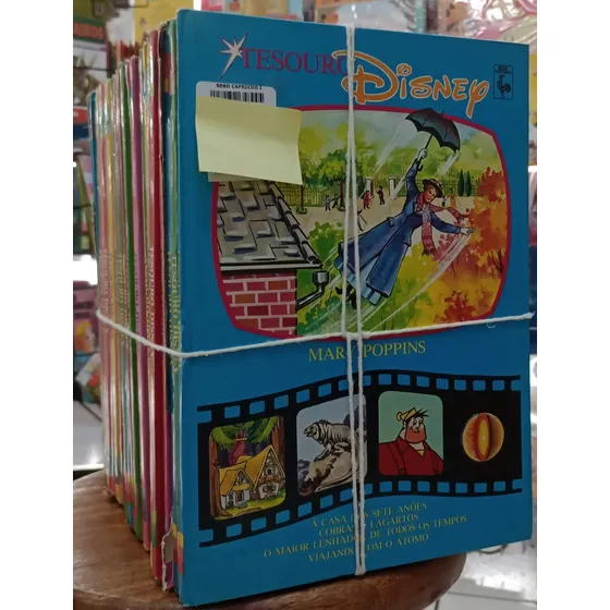 Livro Coleção Tesouro Da Disney - 30 Volumes - Abril Cultural (editora) [1987]