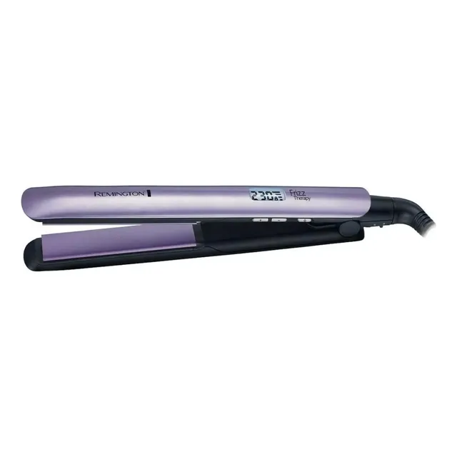 Plancha de cabello Remington Frizz Therapy Frizz Control S8500 morada