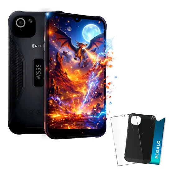 W555 W-555 Dual Sim 64 Gb Negro 4 Gb Ram