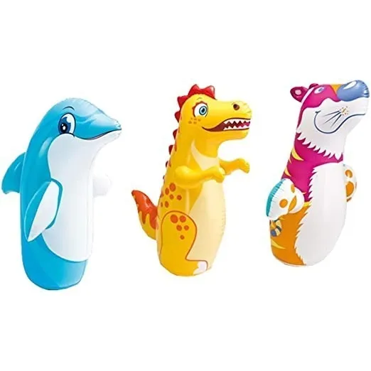 Inflables Tigre, Dragón Y Delfín Para Niños 97 X 61 Cm Intex
