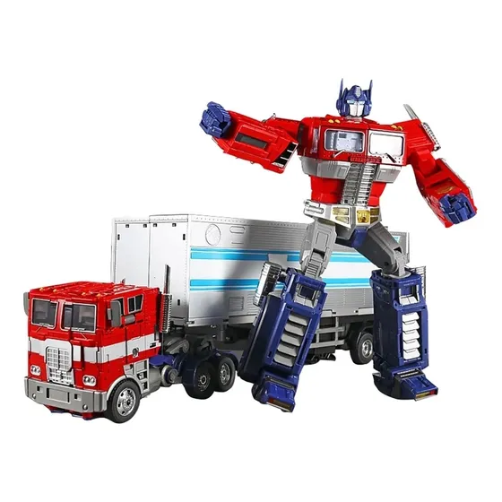 18cm Optimus Prime G1  Mp10v + Trailer Container Completo