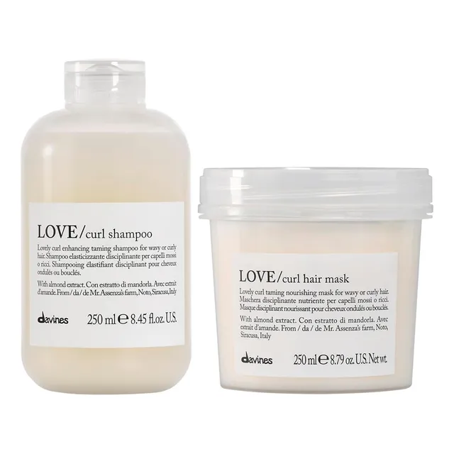 Shampoo Elastizante 250ml + Mascarilla Davines Love Curl