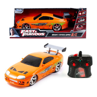 Toyota Supra Mkiv Brian Jada Radio Control 1:16 Recargable Toyota Supra Mkiv Brian Jada Radio Control 1:16 Recargable