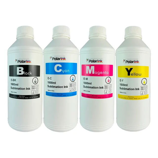 Kit 4 Litros Tinta Para Sublimar Sublimacion Calidad Premium Negro