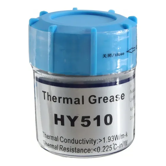 Pasta Térmica Prata Halnziye HY510 10g para CPU PS4 Xbox Alta Condutividade