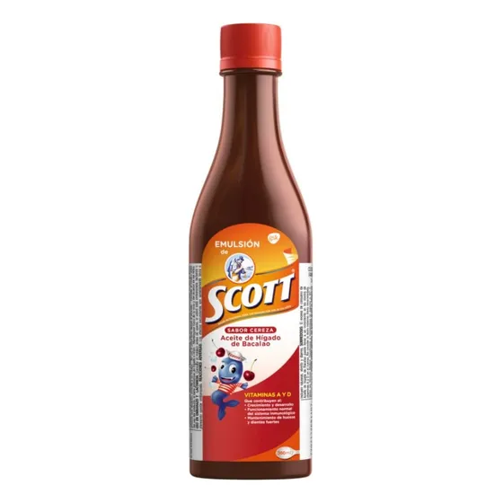 Emulsión De Scott Sabor Cereza 360ml
