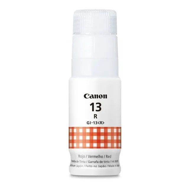 Tinta Canon Gi-13 4713c001aa Color Rojo 70ml Pixma G510 G610