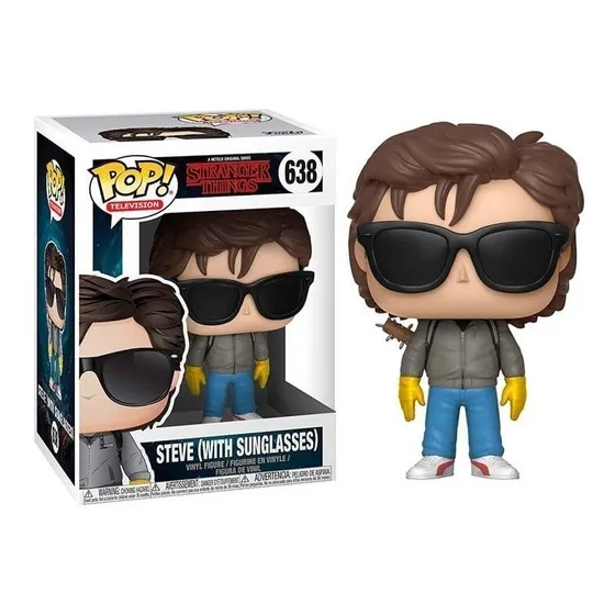 Figura de acción Steve With Sunglasses 30877 de Funko Pop! Television