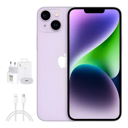 Apple iPhone 14 (128 Gb) Novo + Acessórios