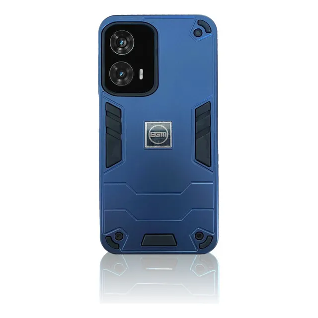 Capa Capinha Armadura + Película Para Moto Edge 50 Fusion