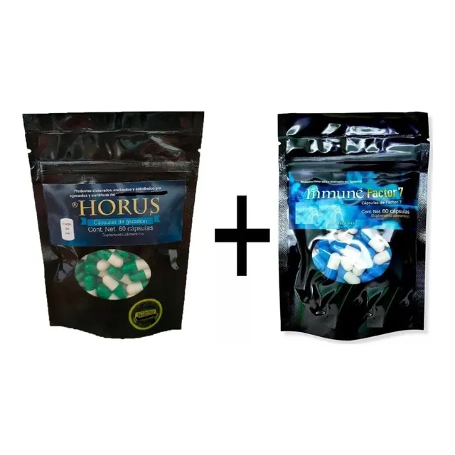 Factor 7 Transferencia Inmuné + Horus 60 Cáps C/u F7i